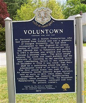 Welcome to Voluntown, CT